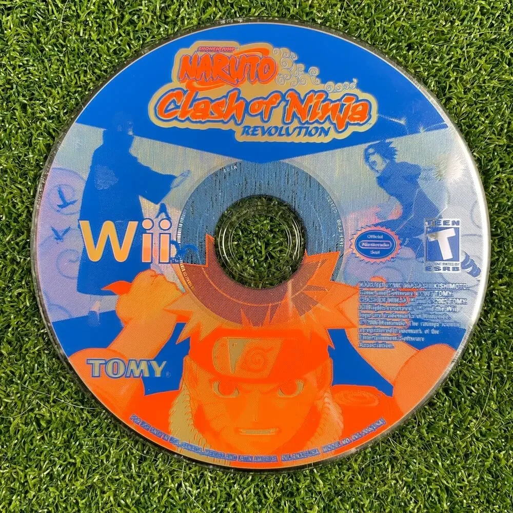 Naruto: Clash of Ninja Revolution (Nintendo Wii) Disc Only